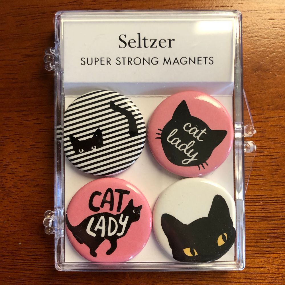 Cat Lady Magnet Set - Picture 2 of 7
